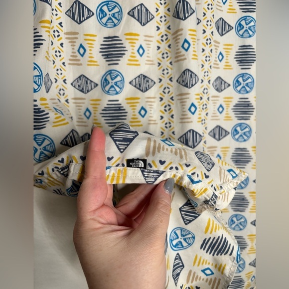 The North Face Baytrail Pattern Button Down Short Sleeve Shirt XXL - Picture 6 of 8